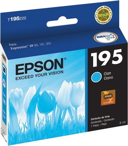 Tinta Epson Cian 195