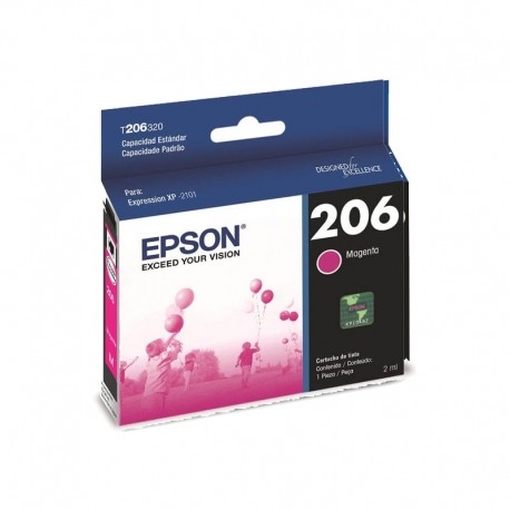 TINTA EPSON MAGENTA 206