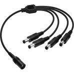 SPLITTER DE PODER CCTV 4 CONECTORES 2