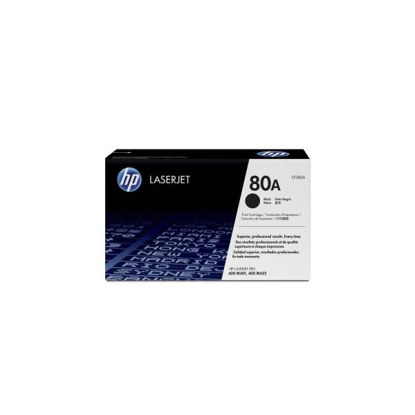 HP 80A TONER ORIGINAL LASERJET NEGRO