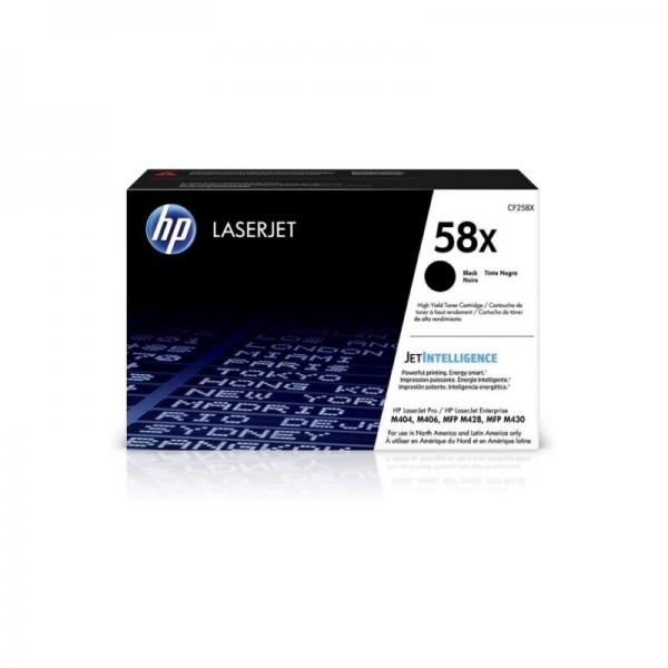 HP 58X TONER ALTO RENDIMIENTO ORIGINAL LASERJET NEGRO