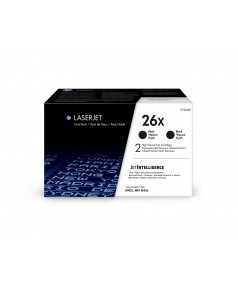 HP 26X (PACK-2) TONER ALTO RENDIMIENTO ORIGINAL LASERJET NEGRO