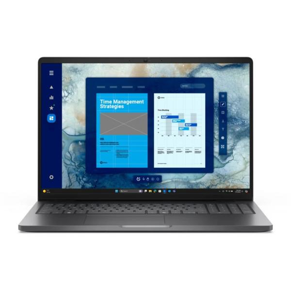 DELL PRO 16 PC16250 NOTEBOOK - INTEL CORE 5 120U 16GB DDR5 512GB SSD Wi-Fi 6E 16" FULL HD+ W11 Pro ESP 1YR NEGRO