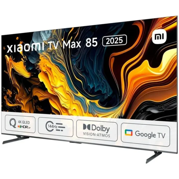Televisor Xiaomi TV Max 85" QLED 4K 144Hz Google TV Dolby Vision Atmos